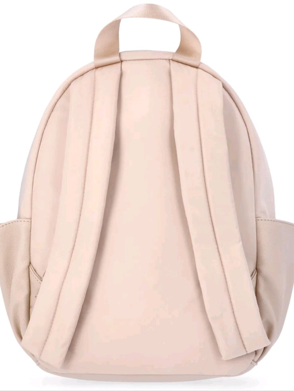 NWT! Madden NYC Beige Womens Dome Core Backpack Purse NEW - Picture 2 of 11